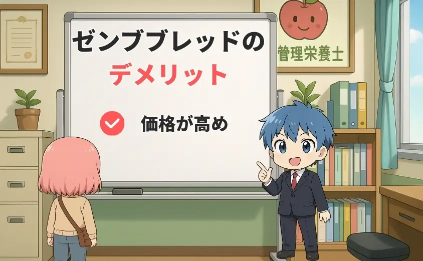 ゼンブブレッドのデメリット