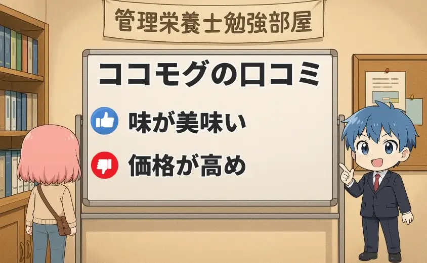 ココモグの口コミ