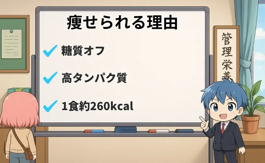 ゼンブヌードルで痩せられる理由